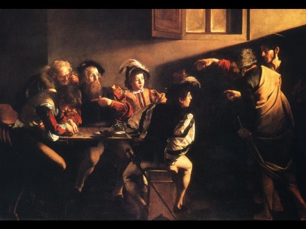 Caravaggio, The Calling of St. Matthew