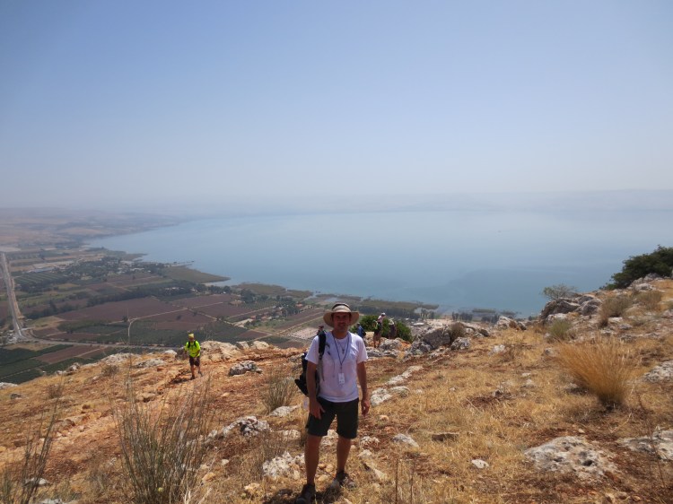Climbing Mt. Arbel, Overlooking the Sea of Galilee