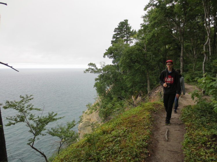 Pathway along the edge